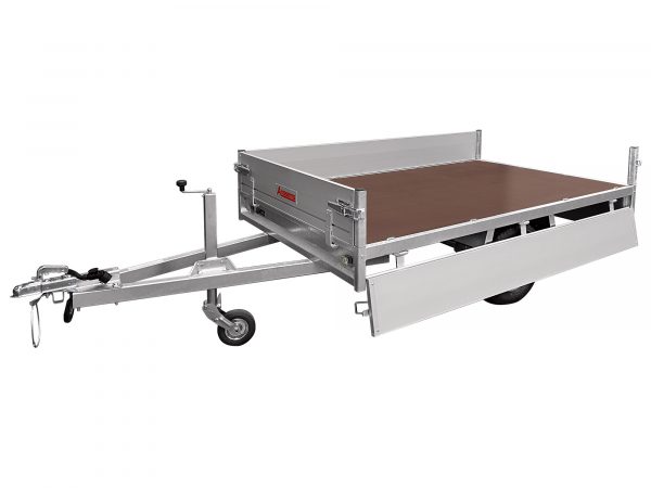 Pritschenanhänger Alu 750 kg 251x153x30 – Bild 3