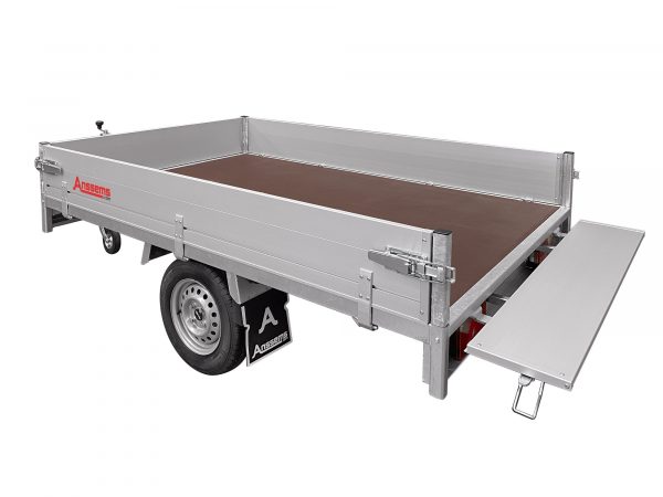Pritschenanhänger Alu 750 kg 251x153x30 – Bild 7