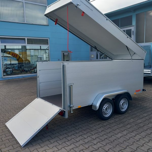 Kofferanhänger 1500 kg ALU Tandem GTT1500.VT2 301x126x118cm – Bild 11