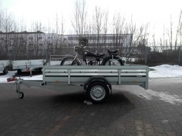 Kastenanhänger Stahl 1300 kg  KIPPBAR  2260WSB1300  258x153x40cm ** – Bild 5