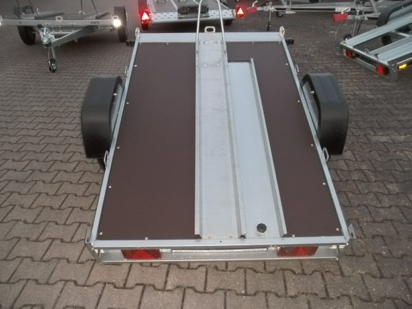 Motorradanhänger für 1 Motorrad  kippbar 750kg – Bild 4