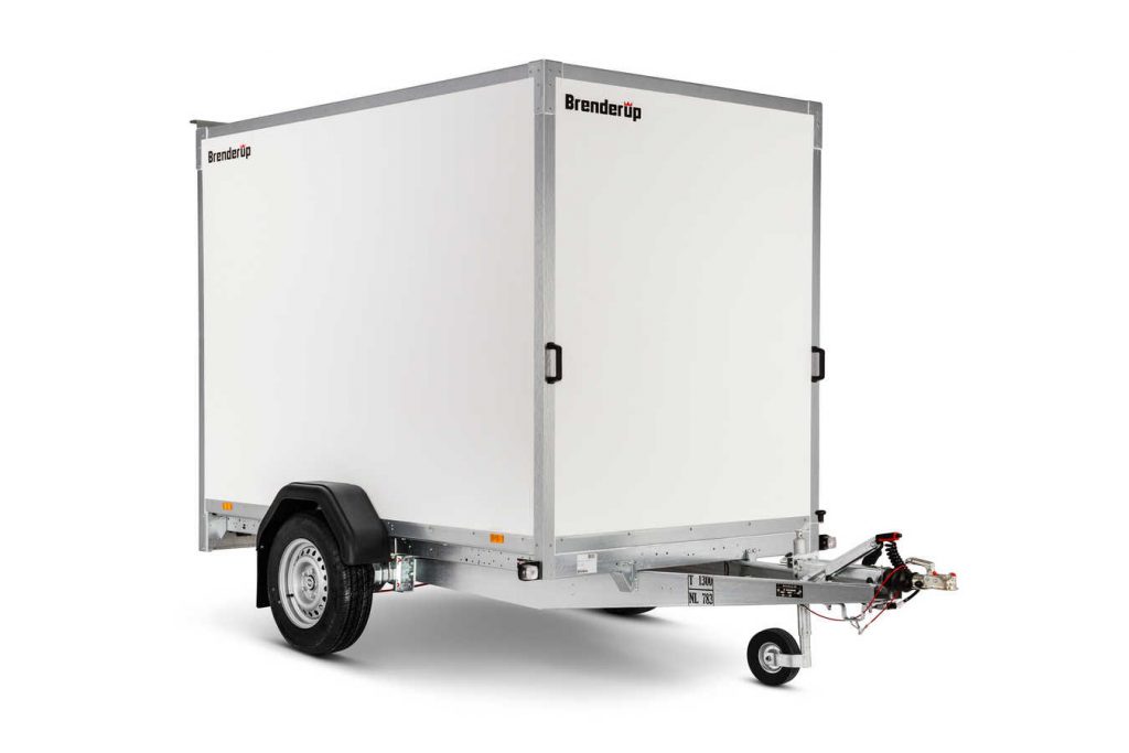 Kofferanhänger 1300 kg gebremst 7260BD1300 mit TÜREN 260x155x185cm