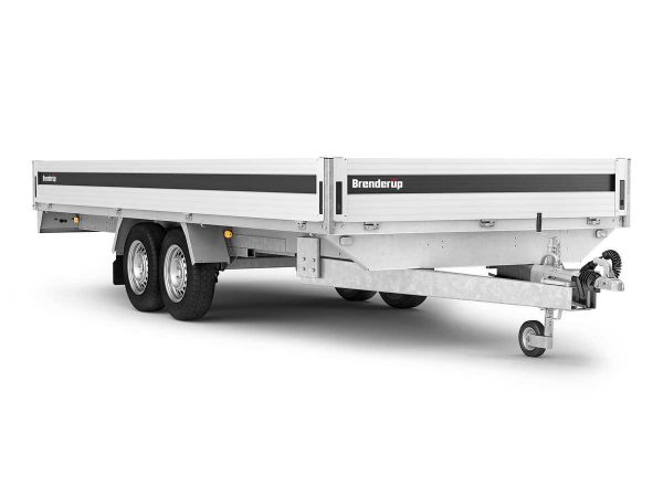 Prischenanhänger ALU 3500 kg gebremst 5520WATB3500 Tandem 517x204x34cm