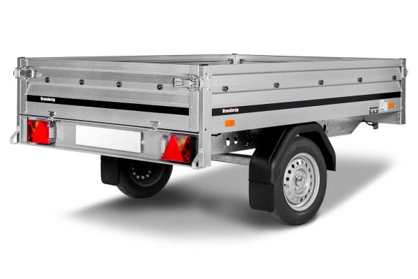 Pritschenanhänger Stahl 750 kg ungebremst 3205SUB750  205x142x35cm – Bild 2