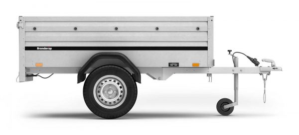 Kastenanhänger Stahl 750 kg ungebremst 1205SXLUB750 204x116x55cm – Bild 4