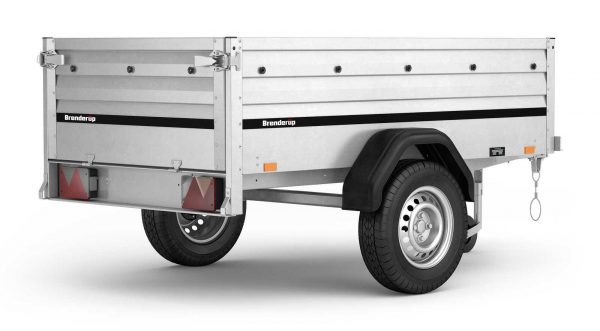 Kastenanhänger Stahl 750 kg ungebremst 1205SXLUB750 204x116x55cm – Bild 3