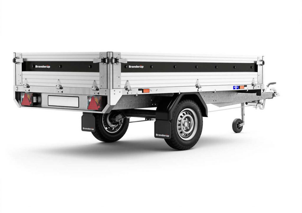 Pkw Anhänger 1200 Kg Gebremst Gebraucht Prischenanhänger ALU 1200 kg gebremst 4260AB1200 259x143x35cm