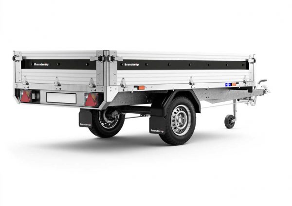 Prischenanhänger ALU 1200 kg gebremst 4260AB1200  259x143x35cm