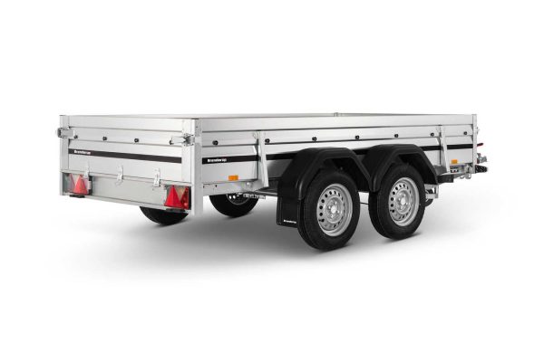 Kastenanhänger Stahl 2000 kg Tandem gebremst 2300STB2000 302x153x40cm – Bild 2