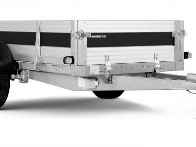 Kastenanhänger ALU 1300 kg 2260AB1300  258x128x40cm