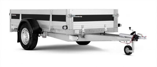 Kastenanhänger ALU 1300 kg 2260AB1300  258x128x40cm