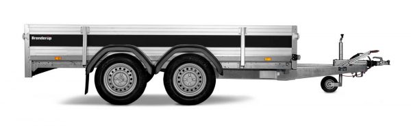 Kastenanhänger ALU 2000 kg Tandem gebremst 2300ATB2000 302x153x40cm – Bild 3
