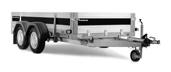 Kastenanhänger ALU 2000 kg Tandem gebremst 2300ATB2000 302x153x40cm