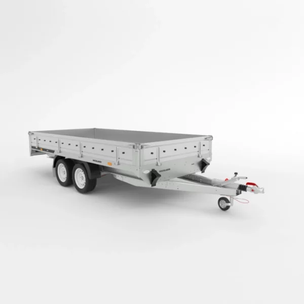 Pritschenanhänger 2000 kg gebremst Tandem 365x171cm