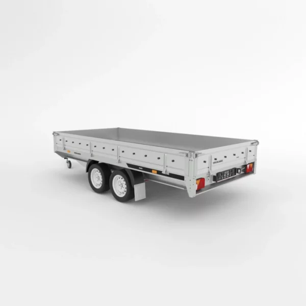 Pritschenanhänger 2000 kg gebremst Tandem 365x171cm – Bild 3