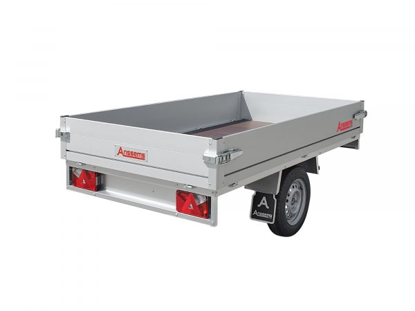 Pritschenanhänger ALU 1350kg PSX-S1350. 251x153x30cm * – Bild 3