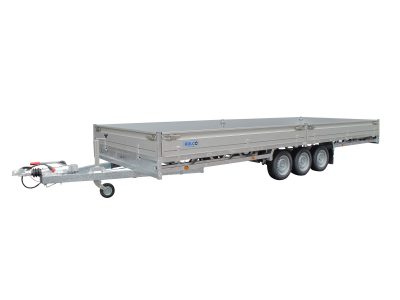 Pritschenanhänger ALU 3500kg Tridem MEDAX-3 3500. 502x223x30cm