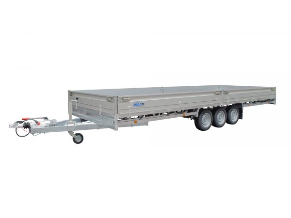 Pritschenanhänger ALU 3500kg Tridem MEDAX-3 3500. 502x223x30cm