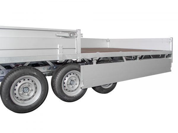 Pritschenanhänger ALU 2600 kg Tandem MEDAX-2 2600. 502x203x30cm – Bild 5