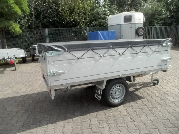 Pritschenanhänger ALU 1350kg PSX-S1350. 251x153x30cm * – Bild 9