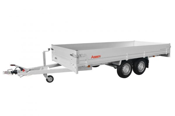 Pritschenanhänger ALU 2500 kg Tandem PSX-S2500. 405x178x30cm
