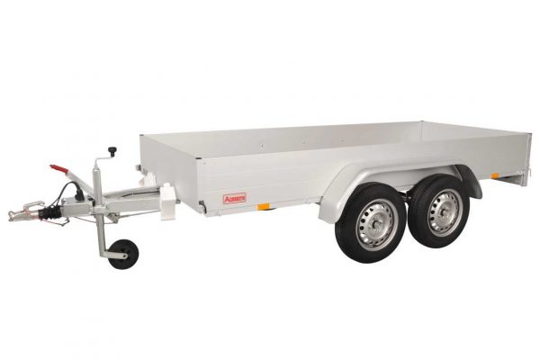 Kastenanhänger ALU 1500 kg Tandem GTT1500. 251x126x30cm