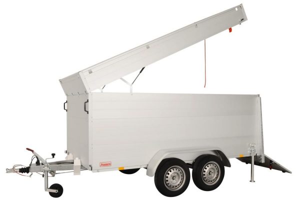 Kofferanhänger 1500 kg ALU Tandem GTT1500.VT2 301x126x118cm – Bild 2