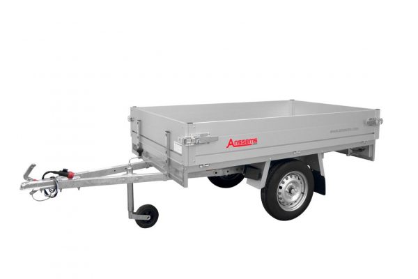 Pritschenanhänger ALU 750 kg ungebremst PLT750. 211x132x30cm