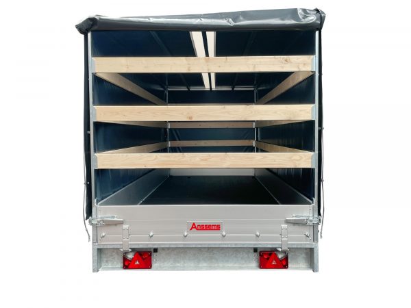 Planenanhänger ALU 2500 kg Tandem PSX-S2500. 405x178x180cm – Bild 5