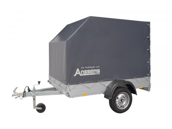 Planenanhänger ALU 750 kg ungebremst GT750. 251x126x150cm