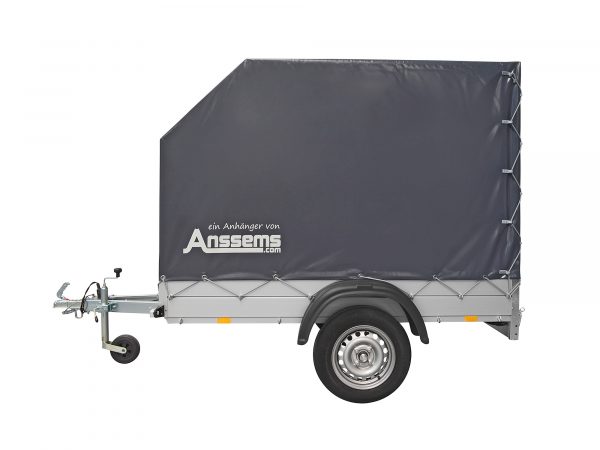 Planenanhänger ALU 750 kg ungebremst GT750. 251x126x150cm – Bild 2