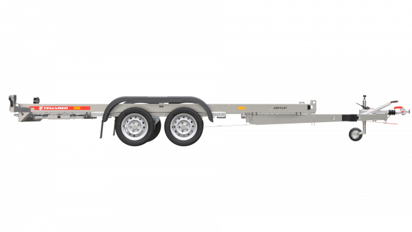 Autotransportanhänger 2000 kg Stahl kippbar Tieflader 402x184cm – Bild 4