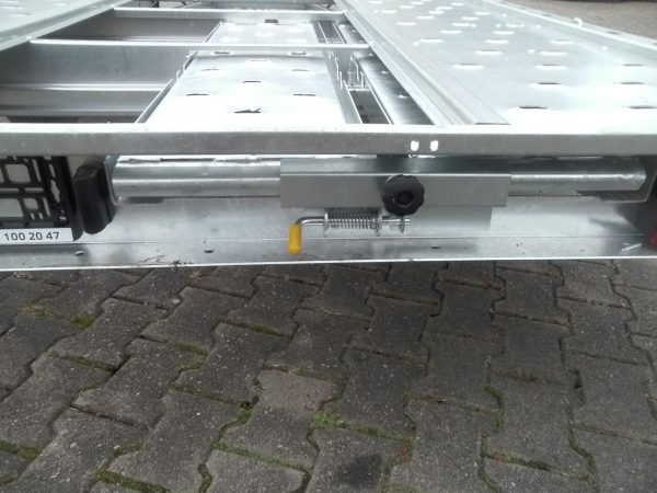 Autotransportanhänger Hochlader 1500 kg kippbar 361x190cm – Bild 7