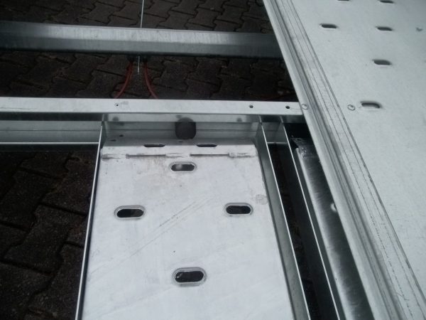 Autotransportanhänger Hochlader 1500 kg kippbar 361x190cm – Bild 6