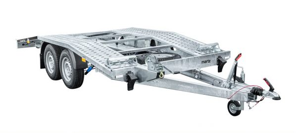 Autotransportanhänger Hochlader 2700kg Stahl 403x205cm