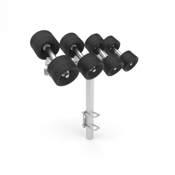 ROLLENSTÜTZE 8xRolle + HALTERUNG 60/80X40