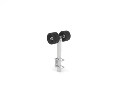 ROLLENSTÜTZE 2x Rolle + HALTERUNG 60/80X40