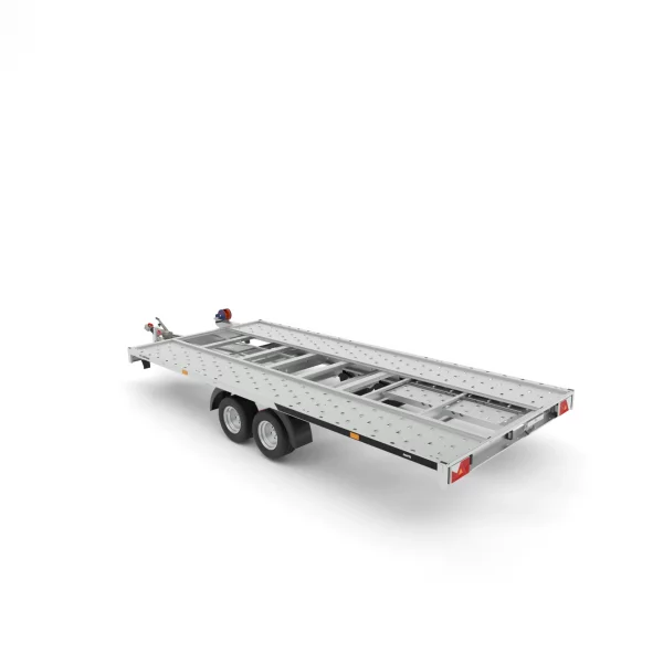 Autotransportanhänger 3000kg Stahl kippbar 450x206cm – Bild 3