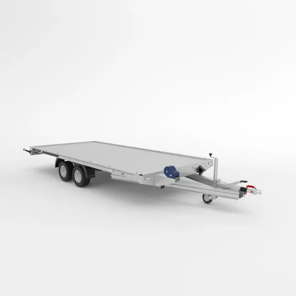 Autotransportanhänger ALU 3500 kg Tandem VOLL-ALU 450x212cm