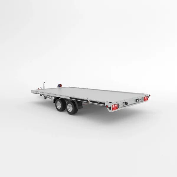 Autotransportanhänger ALU 3500 kg Tandem VOLL-ALU 450x212cm – Bild 2