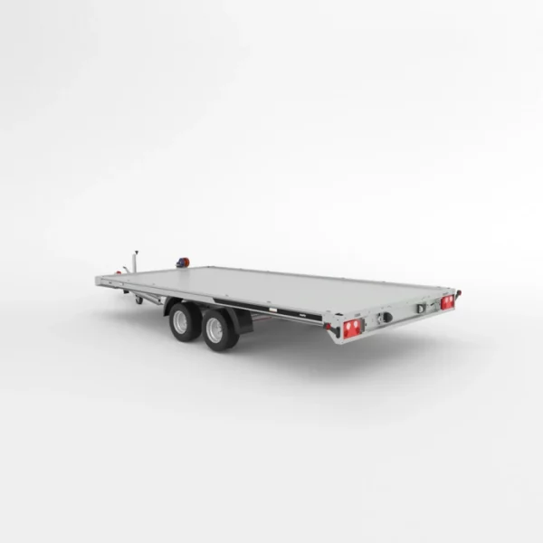 Autotransportanhänger ALU 3000 kg Tandem VOLL-ALU 450x212cm – Bild 2