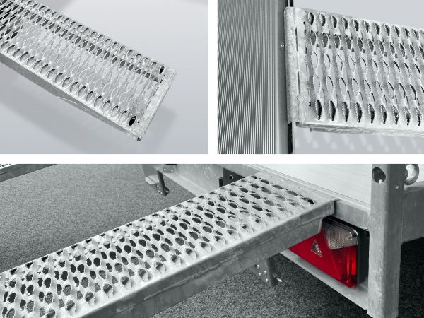 Auffahrrampen Stahl 250 cm (Satz) – Bild 2