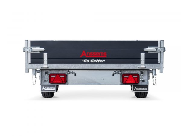 3 Seiten Kipper 3000 kg ALU Tandem mit Elektropumpe KSX3000. 305x178x30cm Go-Getter – Bild 6