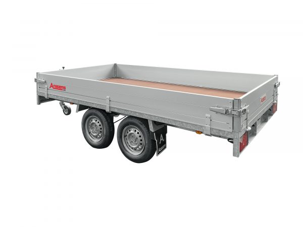 Hochlader Anhänger ALU 2000 kg Tandem ASX 2000. 325x178x180cm – Bild 7