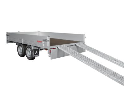 Hochlader Anhänger ALU 3000 kg  ASX 3000. 325x178x30cm