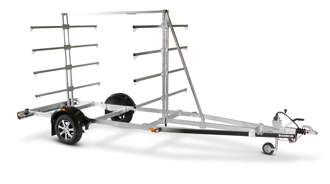 Kanu / Kajak-Anhänger 1000kg gebremst – Bild 4