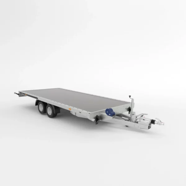 Autotransportanhänger Stahl 2700 kg Holzboden 450x211cm