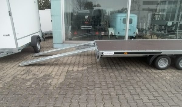 Autotransportanhänger Stahl 2700 kg Holzboden 450x211cm – Bild 8