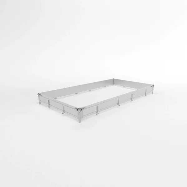 BORDWÄNDE ALU 4021/400 H300