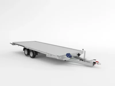 Autotransportanhänger ALU 3500 kg VOLL-ALU  506x212cm Voller Aluminiumboden